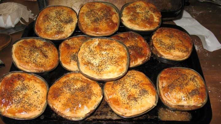 Homemade Pepper Steak Pies