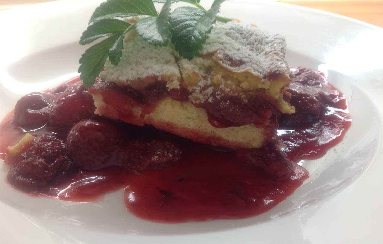 Plum Shortcake